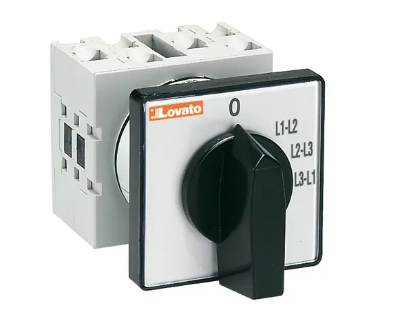 Produktfoto 1 von Lovato GX Nockenschalter / 16A, 1, 3-phasig, 7-Stufen