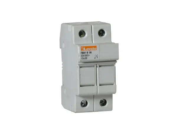 Produktfoto 1 von Lovato Sicherungshalter FB für 10 x 38mm Sicherungen 32A 690V ac 1-polig