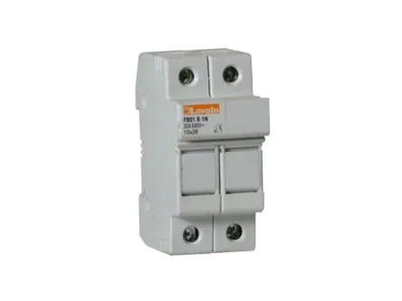 Produktfoto 1 von Lovato Sicherungshalter 10 x 38 mm FB FB 32A 690V ac 1-polig