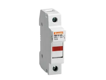Lovato Sicherungshalter 10 x 38 mm FB FB 32A 690V ac 1-polig