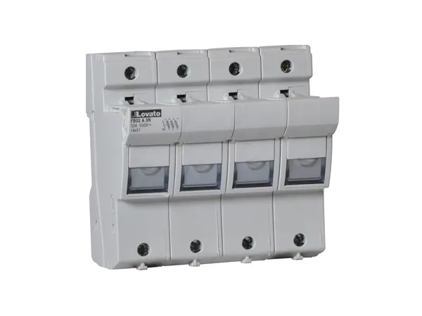 Produktfoto 1 von Lovato Sicherungshalter FB für 14 x 51mm Sicherungen 50A 690V ac 3-polig