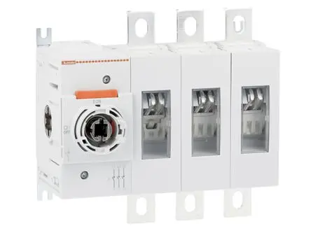 Produktfoto 1 von Lovato GL Trennschalter 3-polig Schraubanschlussklemme 320A 20.8 W Schwarz IP65, IP20 3-phasig