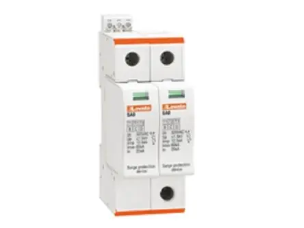 Produktfoto 1 von Lovato, Überspannungsschutz, 1-phasig, 1.5 kV 60 kA DIN-Hutschiene SA0