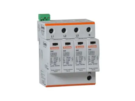 Produktfoto 1 von Lovato, Überspannungsschutz, 1-phasig, 1.5 kV 60 kA DIN-Hutschiene SA0