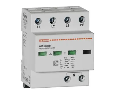 Produktfoto 1 von Lovato, Überspannungsschutz, 1-phasig, 1.5 kV 50 kA DIN-Hutschiene Monoblock SA0B
