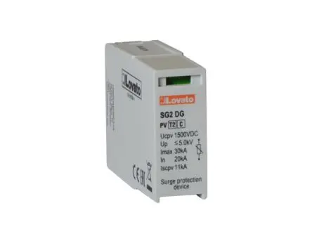 Produktfoto 1 von Lovato, Ersatzkartusche, 1-phasig 30 kA DIN-Hutschiene SG SGX