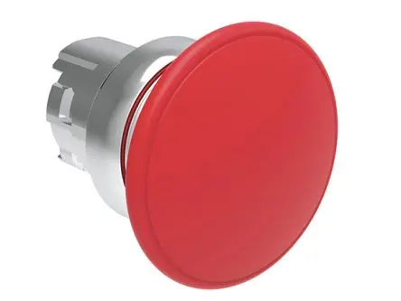 Produktfoto 1 von Lovato Platinum Drucktastenkopf Ø 29.5 mm, Rot Federrückstellung Pilzkopf, IP66