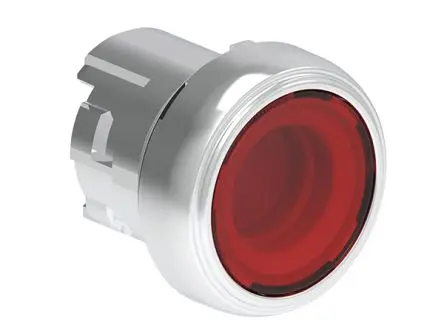 Produktfoto 1 von Lovato LPSBL10 Druckschalter Ø 22 mm, Rot Federrückstellung Glatt, IP66