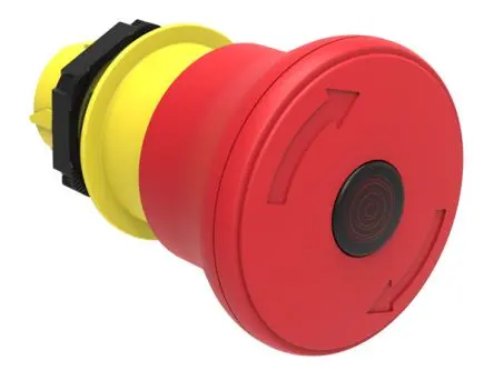 Produktfoto 1 von Lovato LPCBL66 Not-Aus-Drucktaster, Ø 22 mm, Rot Beleuchtet IP66, IP69K, IP40, Drehentriegelung