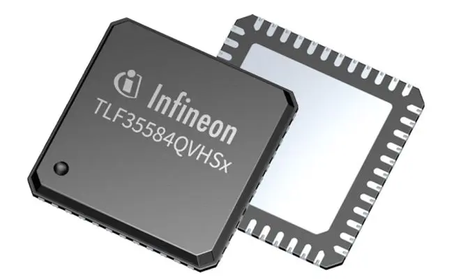 Produktfoto 1 von Infineon Akkuladesteuerung-IC, PG-VQFN 48-Pin, 40 V 40 V Eingang 5.0/3.3 V Ausgang 600 mA