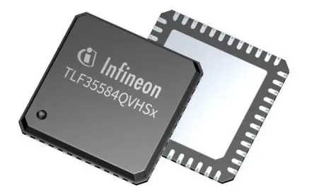 Produktfoto 1 von Infineon Akkuladesteuerung-IC, PG-VQFN 48-Pin, 40 V 40V Eingang 3.3V, 5 V Ausgang 600 mA