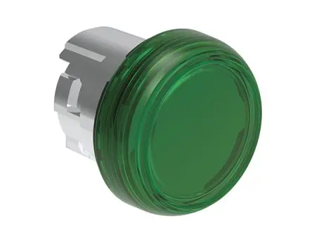 Produktfoto 1 von Lovato Platinum Drucktastenkopf Ø 29.5 mm, Grün Rund, IP66
