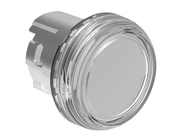 Produktfoto 1 von Lovato Platinum Drucktastenkopf Ø 22 mm, Klar, IP66