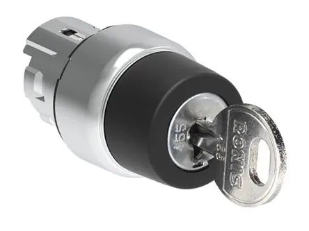 Produktfoto 1 von Lovato LPSS32 Schlüsselschalterkopf 22.5 mm 2 Positionen IP66, IP67, IP69K