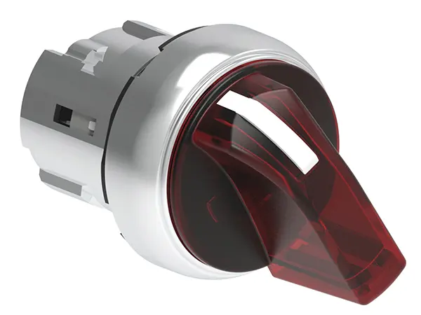 Produktfoto 1 von Lovato LPSSL13 Wählschalterkopf Rot 3-Positionen 22mm