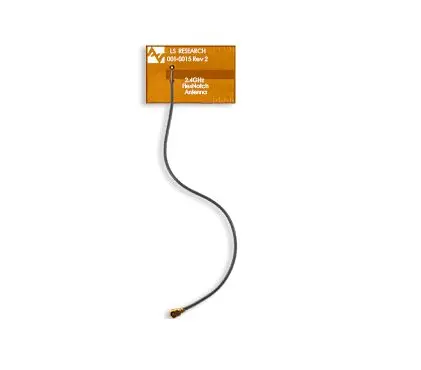 Produktfoto 1 von Ezurio FlexNotch RFID-Antenne Rechteckig Bluetooth (BLE) Klebend Plattenbefestigung MHF4L Buchse 2 dBi