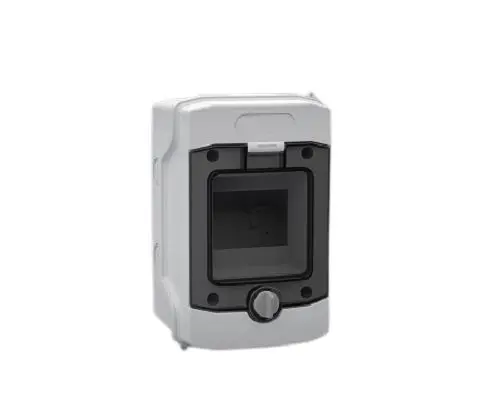 Produktfoto 1 von Fibox MCE65 4M; Universalgehäuse; Polycarbonat; Silbergrau; IK08 IP65 Breite 128 mm Höhe 201 mm Länge 120 mm
