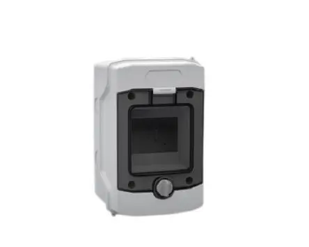 Produktfoto 1 von Fibox MCE65 4M; Universalgehäuse; Polycarbonat; Silbergrau; IK08 IP65 Breite 128 mm Höhe 201 mm Länge 120 mm