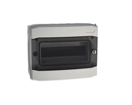 Produktfoto 1 von Fibox MCE65 8M; Universalgehäuse; Polycarbonat; Silbergrau; IK08 IP65 Breite 202 mm Höhe 201 mm Länge 120 mm