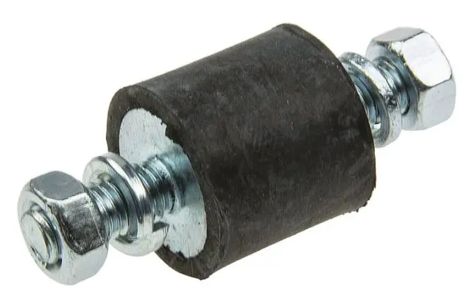 Produktfoto 1 von FIBET Vibrationsdämpfer, Außen-/Außengewinde Puffer M5, Ø 16mm