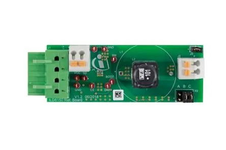 Produktfoto 1 von Infineon ILD8150E 80V LED Driver IC Evaluierungsplatine, REF_ILD8150_DC_1.5A_SMD Abwärtsregler, für LED-Treiber