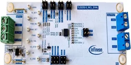Produktfoto 1 von Infineon LED-Treiber Evaluierungsplatine Evaluierungsplatine zum Einsatz mit LITIX™ Basic+ TLD2252-2EP,