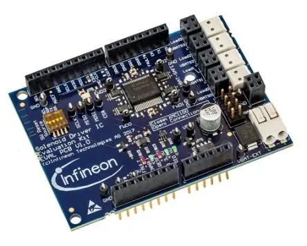 Produktfoto 1 von Infineon TLE92464EDEVALBoardTOBO1 Arduino UNO, Evaluierungsplatine Evaluierungsplatine TLE92464ED and TLE92466ED