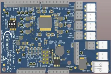 Produktfoto 1 von Infineon TLE92466EDEVALBoardTOBO1 Arduino UNO, Evaluierungsplatine Evaluierungsplatine