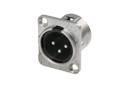 Produktfoto 1 von Re-An Products Gerade 3-polig Steckhülse Stecker Zinn Silber XLR-Steckverbinder