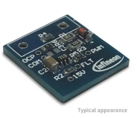 Infineon 1ED44173N01B low-side Gate Driver Evaluierungsplatine, EVAL-1ED44173N01B MOSFET, für Schaltnetzkreis