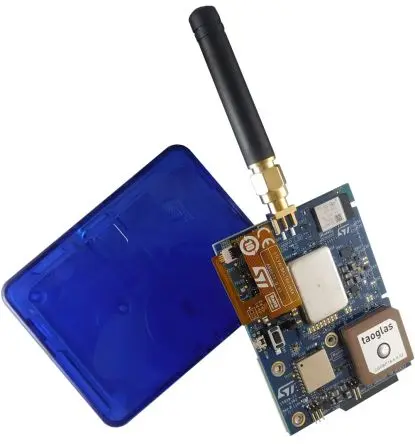 Produktfoto 1 von STMicroelectronics MultiConnectivity Asset Tracking PlatForm Evaluierungsplatine ST25DV64K, STM32WL55JC, STM32WB5MMG,