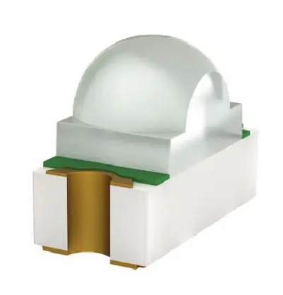 Produktfoto 1 von ROHM Oberfläche LED Blau 3.3 V 1608