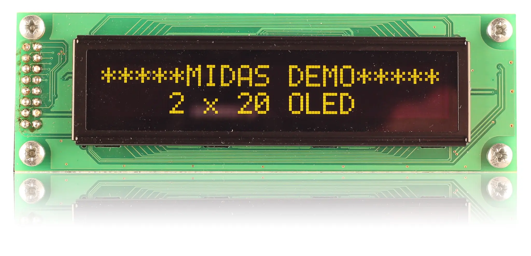 Produktfoto 1 von Midas 3.08 in OLED-Display, 85 x 18.6 mm COB Parallel