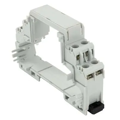 Produktfoto 1 von CAMDENBOSS DIN-Schienengehäuse, Geh.Mat. Kunststoff 61.3 mm, Gehäuse 90 mm, Grau, Oben offen 17.86 mm, Serie CMEB