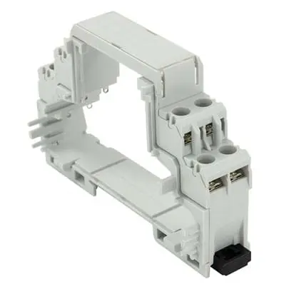 Produktfoto 1 von CAMDENBOSS DIN-Schienengehäuse, Geh.Mat. Kunststoff 61.3 mm, Gehäuse 90 mm, Grau, Oben offen 17.86mm, Serie CMEB