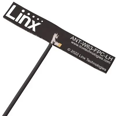 Produktfoto 1 von Linx LFPCW63 Leiterplatte WLAN WiFi-Antenne Innen- / 10.1 dBi U.FL Buchse Rundstrahl