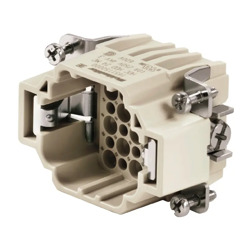 Produktfoto 1 von Weidmuller HDD Kontakteinsatz, 24-polig 10A Stecker