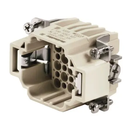 Produktfoto 1 von Weidmüller HDD Kontakteinsatz Stecker, 24-polig 10A, Kabel, Steckverbindereinsatz