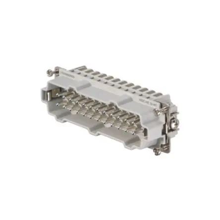 Produktfoto 1 von Weidmüller HE Kontakteinsatz Stecker, 24-polig 16A, Kabel, Steckverbindereinsatz