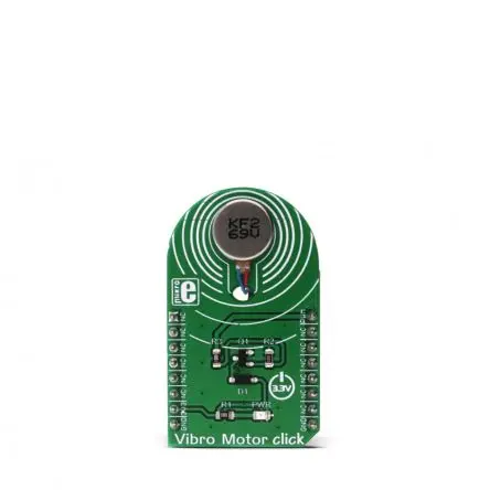 Produktfoto 1 von MikroElektronika C1026B002F Entwicklungsbausatz Spannungsregler, Vibro Motor Click Niedriger Energieverbrauch, für