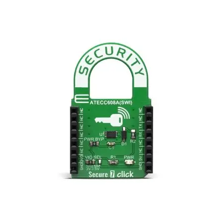 Produktfoto 1 von MikroElektronika Secure 7 Click Zusatzplatine, ATECC608A