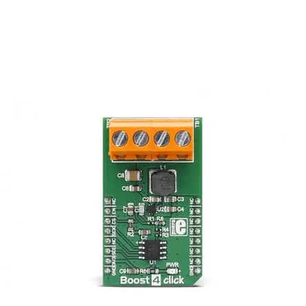 Produktfoto 1 von MikroElektronika TPS61230A Entwicklungsbausatz Spannungsregler, Boost 4 Click Aufwärtswandler, für Batteriebetriebene