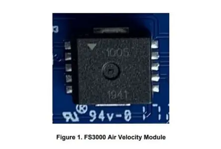 Produktfoto 1 von Renesas Electronics FS3000 Luft Luftstromsensor 1m/s → 15m/s Typ Luftgeschwindigkeitsmodul