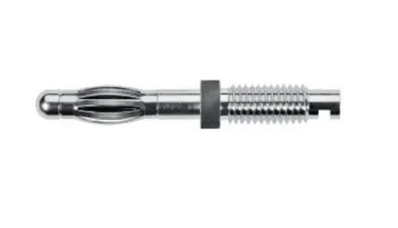 Produktfoto 1 von Schutzinger Silber Bananenstecker, Kontakt Nickel, 60V 32A Lot