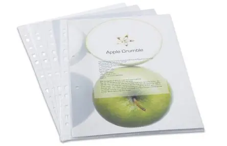 Produktfoto 1 von Rapesco Präsentationsmappe Laminiertes Vinyl Aluminiumverbund Klar