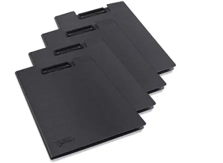 Produktfoto 1 von Rapesco Klemmbrett, A4+, Kunststoff Schwarz