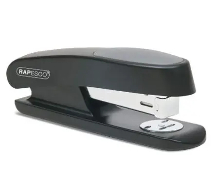 Rapesco Tacker, Heftgerät, klein RR7260B3, 20 Blatt, 52 mm Einführungstiefe, passende Heftklammergröße 24/6 mm, 26/6 mm