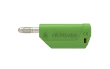 Produktfoto 1 von Schutzinger 4 mm Stecker Rot Bananenstecker, Kontakt Nickel, 60V ac/dc 32A Steckbar