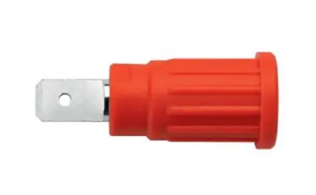 Produktfoto 1 von Schutzinger Stecker Grau Buchse für Laborstecker, Kontakt Nickel, 1kV 32A Einpressen