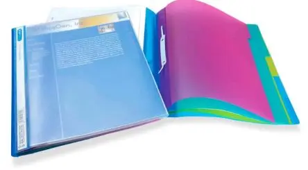 Produktfoto 1 von Rapesco Präsentationsmappe für Papiergröße A4+ Polypropylen Verschiedene